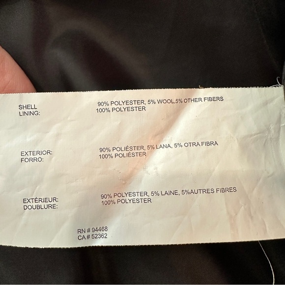 Nautica Black & Gray Tweed Jacket - Picture 13 of 15